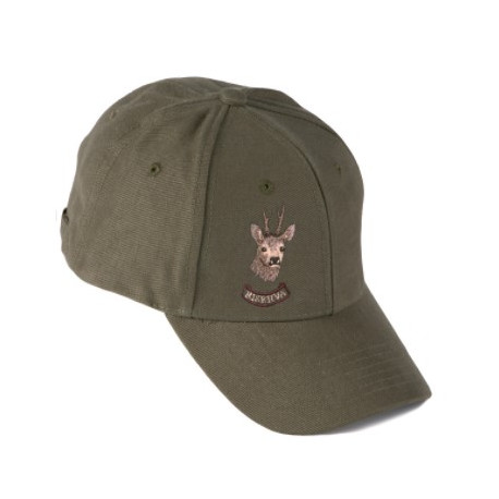 Cappello Riserva verde con capriolo  mod. R9028CAP