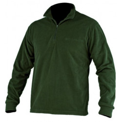 Felpa Beretta Micropile mod.PU2A0 05115 0702 VERDE Light Polar Fleece Half Zip