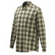 Camicia Beretta a quadri beige mod. LUA10 T2131 01AA Wood Flannel