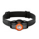 Torcia frontale MH3 Led Lenser grigia e arancio mod. 502148