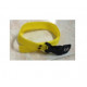 Collare per cane in nylon giallo di ricambio per canicalm mod. COL070707