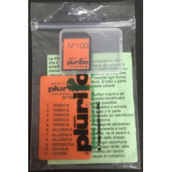 Plurifon Card con selezione di 10 canti n° 100 per richiami elettronici seconda serie