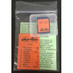 Plurifon Card con selezione di 10 canti n° 127 per richiami elettronici seconda serie