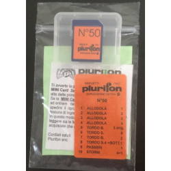 Plurifon Card con selezione di 10 canti n° 50 per richiami elettronici seconda serie