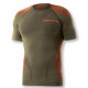 T-Shirt tecnica intima Biotex verde mod. Light touch a manica corta