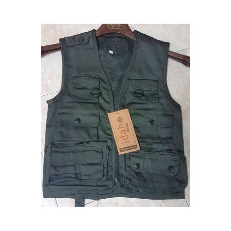 Gilet da caccia verde da bambino mod. 2901 Idah Classique