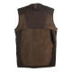 Gilet Univers verde in microfibra art. 93075 391