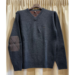 Maglione Blaser art.116062-081/704 GRIGIO SCURO Strick Pullover Samson