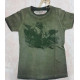 T-shirt da caccia da bambino verde mod. 94471