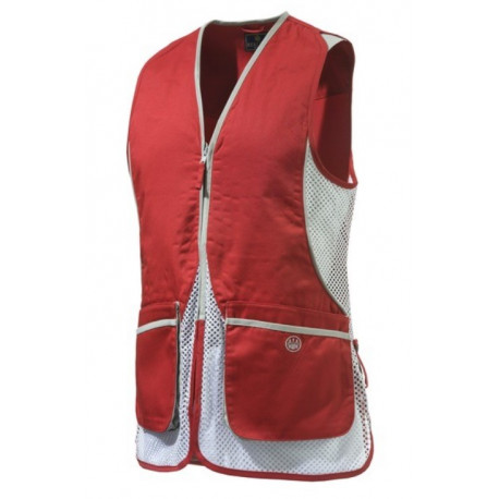 Gilet da tiro Beretta donna ambidestro Silver Pigeon rosso art. GT111 02113 0335 BERETTA