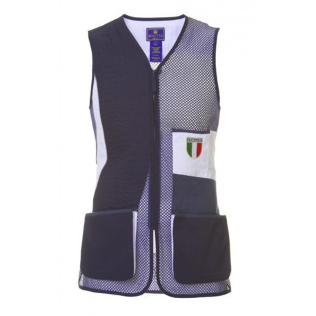 Gilet da tiro Beretta blu mod. GT740 02113 0543 destro