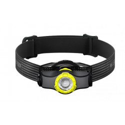 Torcia frontale MH3 Led Lenser nera e gialla mod. 502149