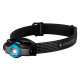 Torcia frontale MH3 Led Lenser grigia e celeste mod. 502150