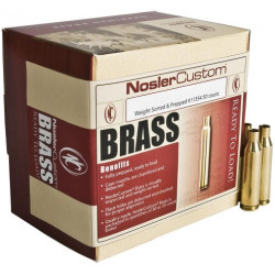 Bossoli Nosler Brass calibro 243 mm Winchester