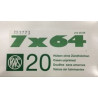 Bossoli RWS calibro 7x64 mm
