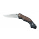 Coltello Fox Orion con manico in legno e alluminio nero