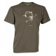 T-shirt Blaser verde con logo art.114021-006/555