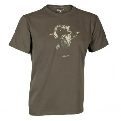 T-shirt Blaser verde con logo art.114021-006/555