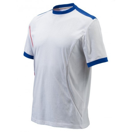 T-shirt  Beretta art. TSD20 07255 0141 BIANCO Man's Uniform Pro T - Shirt White & Blue Beretta