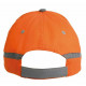 Cappello arancio fluo alta visibilità ed inserti catarifrangenti mod.6861 RS HUNTING