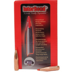 Palle Hornady InterBond calibro 6 mm peso 85 grani