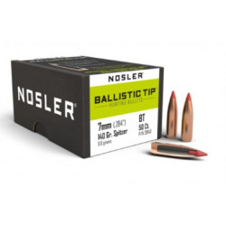 Palle Nosler Ballistic Tip calibro 7 mm peso 140 grani