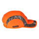 Cappello arancio fluo alta visibilità ed inserti camouflage mod.95025 192 UNIVERS
