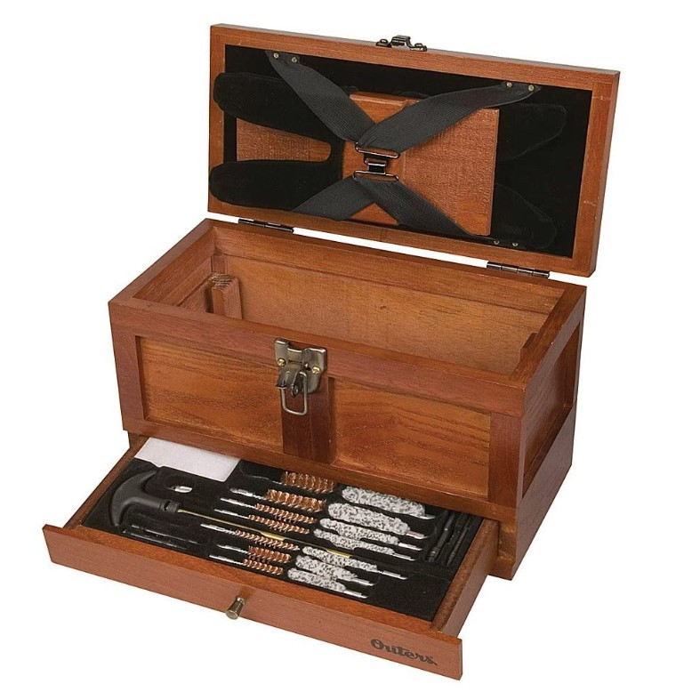 Kit pulizia per fucile 3 pz legno - ADVANCE GROUP Kit pulizia per fucile 3 pz legno - ADVANCE GROUP