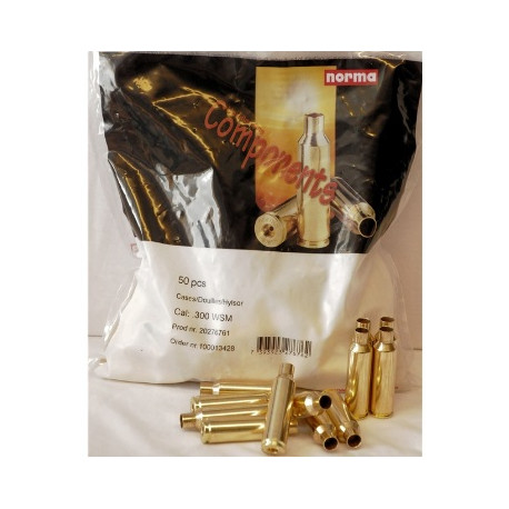 Bossoli Norma calibro 300 Winchester Short Magnum