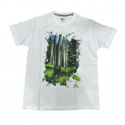 T-Shirt R-A ORSO  mod.  AEMOX0001 BIANCO ORSO