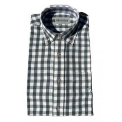 Camicia Percussion verde a quadri mod. 1653