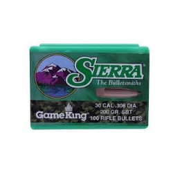 Palle Sierra GameKing calibro 22 peso 55 grani