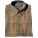 Camicia Tom Collins arancio verde