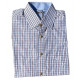 Camicia OS Trachtom blu marrone