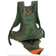 Gilet Riserva tecnico per beccacciai arancio alta visibilità e verde mod. R1835