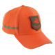 Cappello Riserva con cinghiale arancio alta visibilità  mod. R2217CING