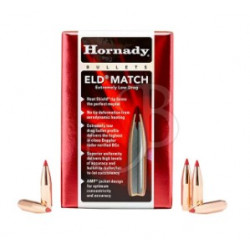 Palle Hornady Eld-Match calibro 7mm peso 162 grani