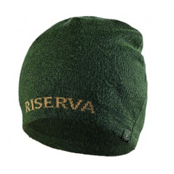 Cuffia Riserva in lana verde mod. R1687