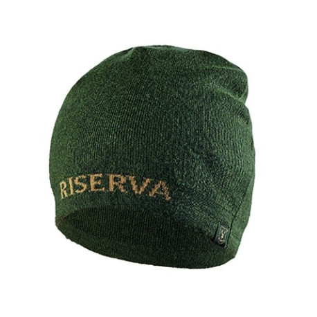 Cuffia Riserva in lana verde mod. R1687