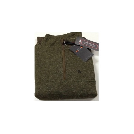 Maglione Verney-Carron verde mod. PHPU001