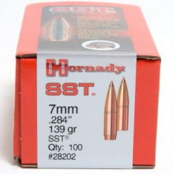 Palle Hornady SST calibro 7 mm peso 139 grani