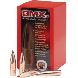Palle Hornady GMX calibro 6,5 mm peso 120 grani