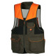 Gilet Univers verde e arancio estivo con retina mod. Riva art.93034 392