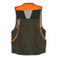 Gilet Univers verde e arancio estivo con retina mod. Riva art.93034 392