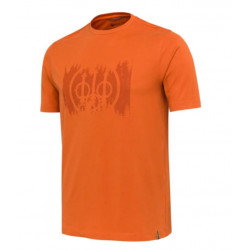 T-shirt Beretta arancio stampa tridente art. TS542T155704FH