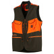 Gilet da caccia Univers verde e arancio alta visibilità mod. 93159 392