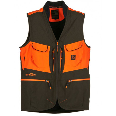 Gilet da caccia Univers verde e arancio alta visibilità mod. 93159 392