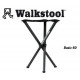 Seggiolino Walkstool 60 cm nero