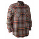 Camicia Deerhunter a quadri arancio e grigia mod. Marvin art.8187 DEERHUNTER