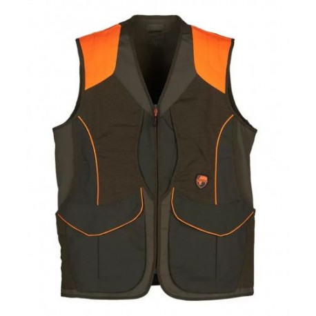 Gilet da caccia Univers verde e arancio alta visibilità mod. 93002 392